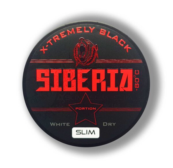 SIBERIA EXTREMELY BLACK Slim (Швеция, оригинал) Вкус - мята